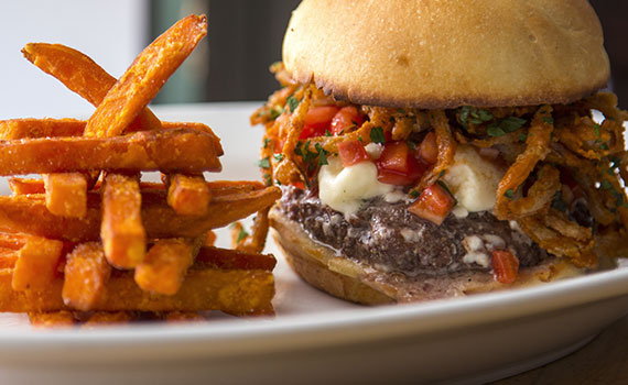 THAVMA Lunch Menu - Image of Lamb Burger