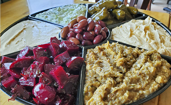 THAVMA Catering Menu - Image of our Cold Spread Platter